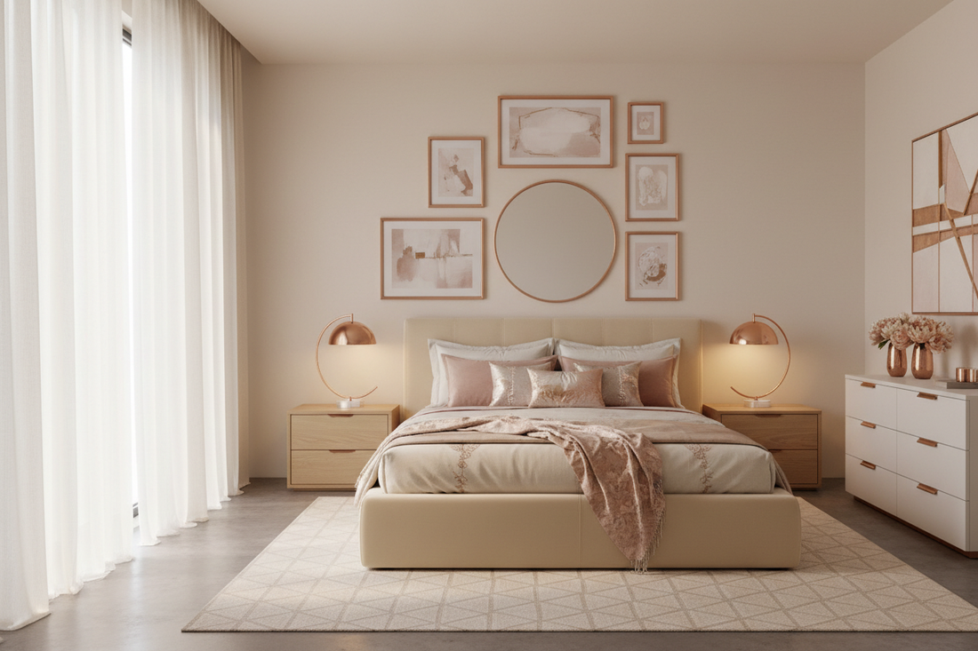 Transform Your Bedroom with the Timeless Elegance of Rose Gold in 2025