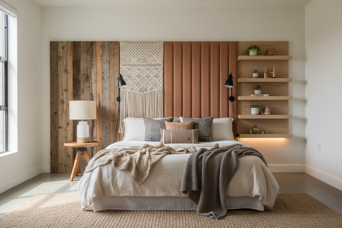 Transform Your Bedroom with These Creative DIY Headboard Ideas That Blend Style, Functionality, and Personal Flair