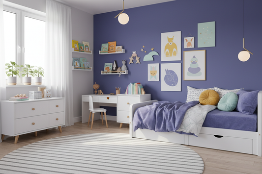 Transform Your Child's Space With 2022's Magnificent Veri Peri Shade