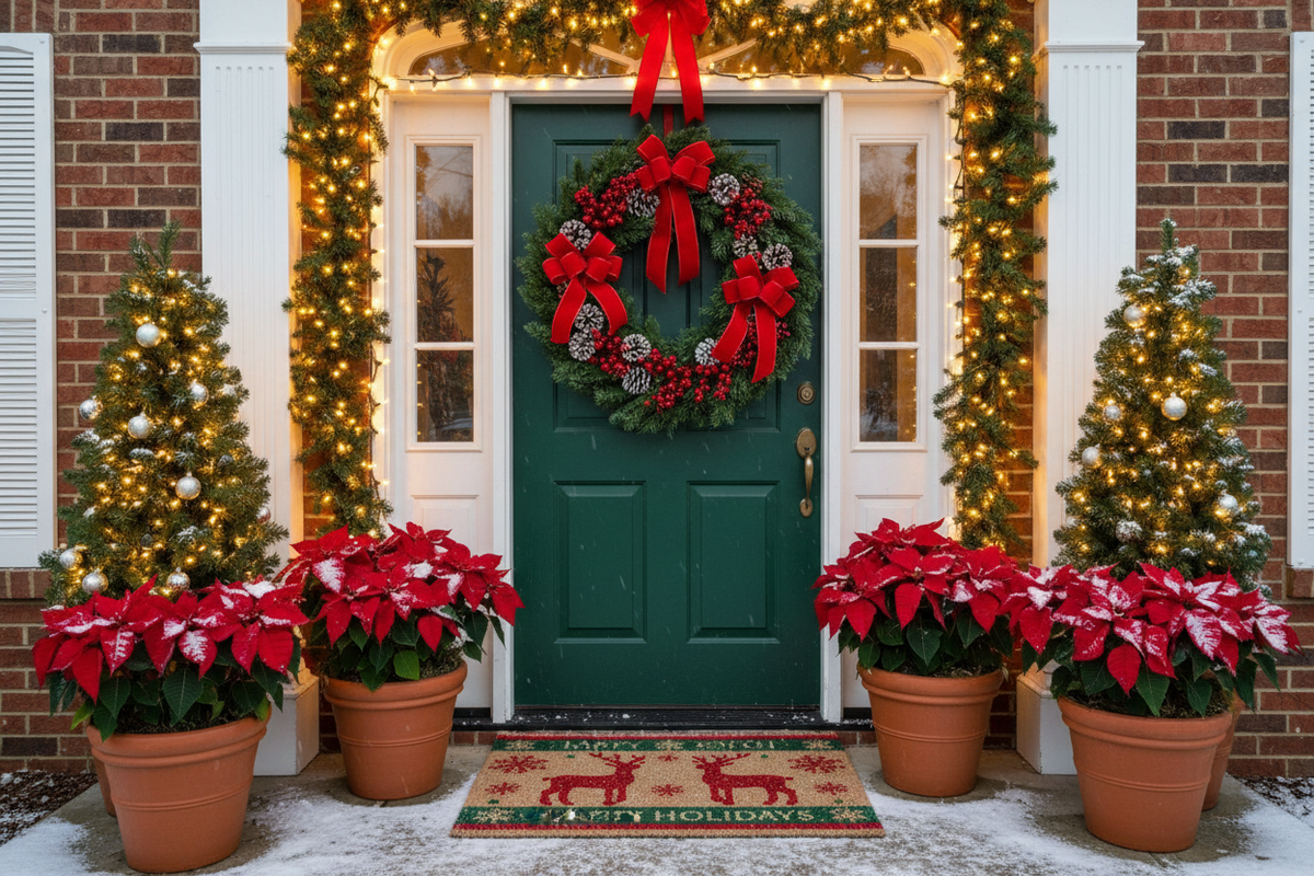 Transform Your Entryway for the Holidays: A Festive Makeover