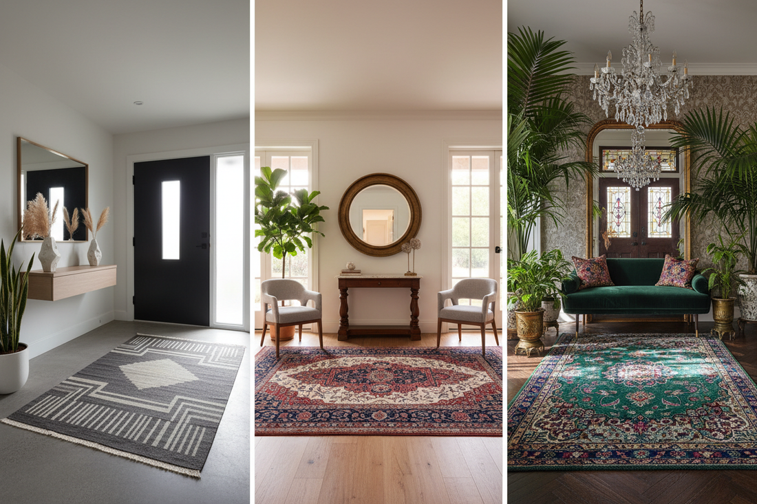 Transform Your Entryway: Rug Inspiration for Every Level of Decor
