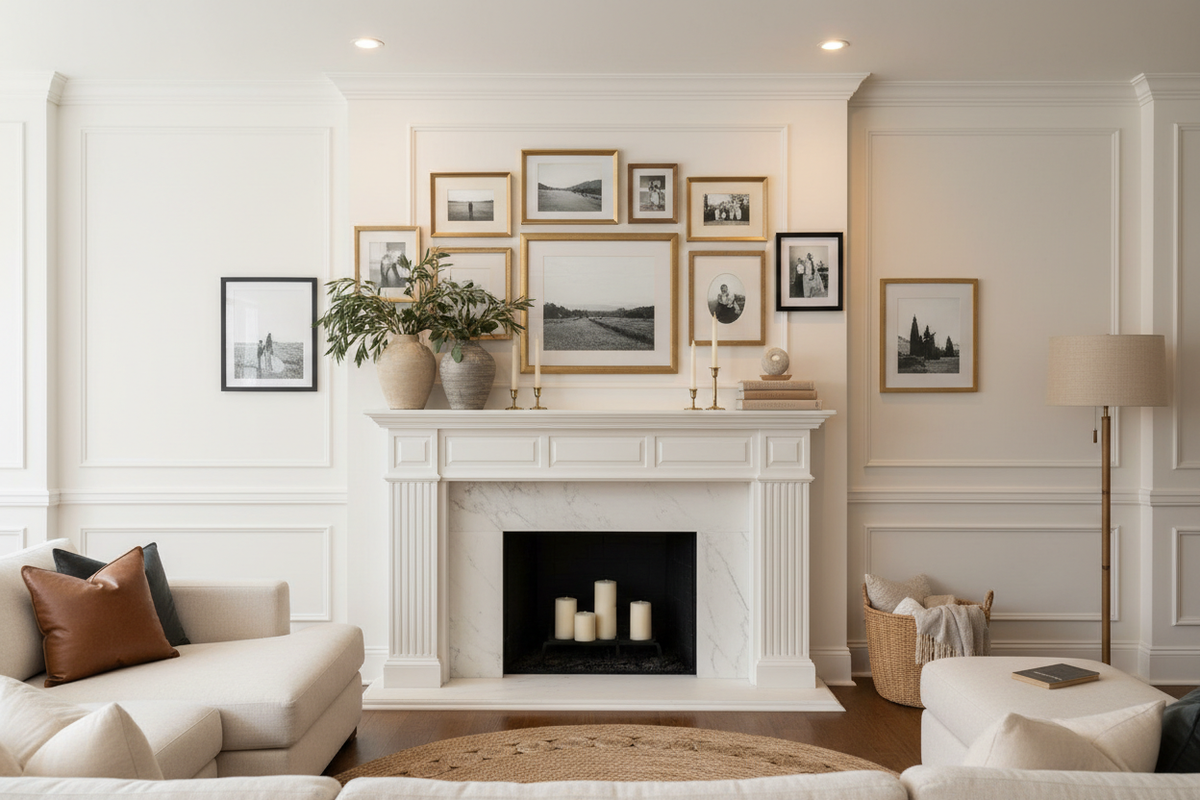Transform Your Fireplace Mantel Into a Stunning Focal Point