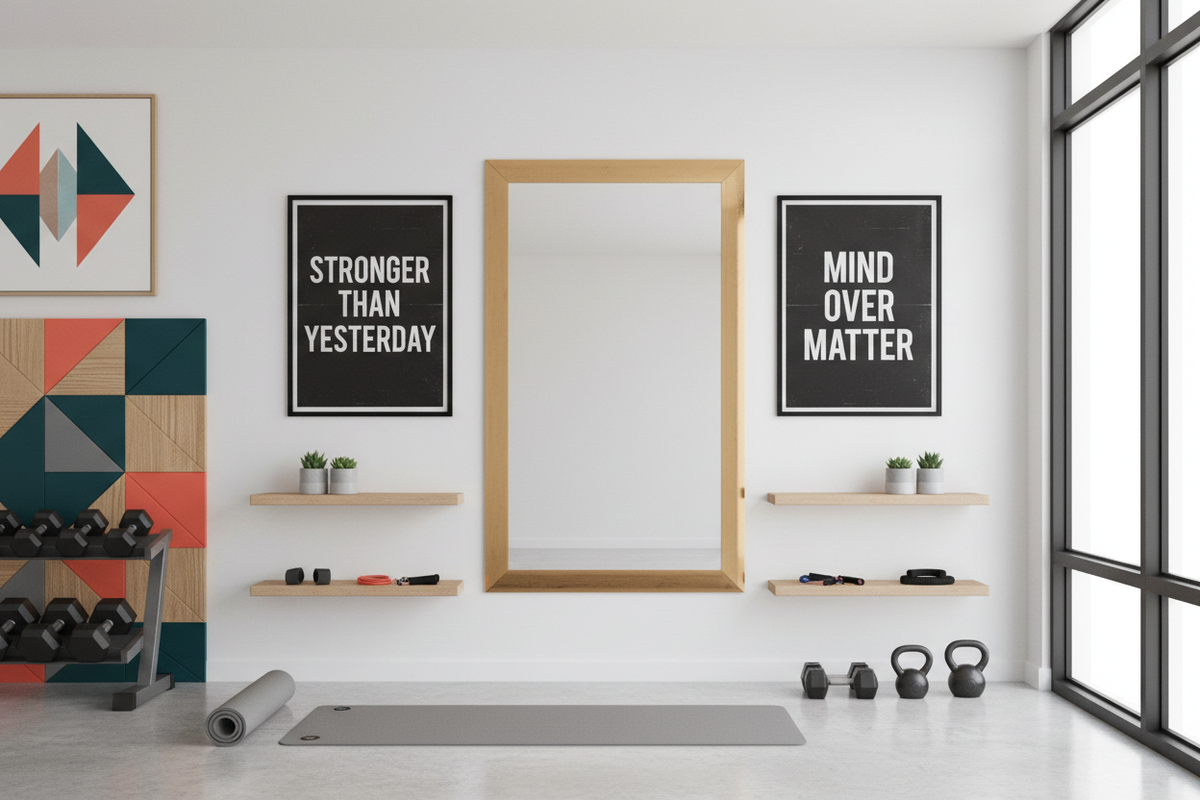 Transform Your Home Gym with These Stylish Wall Decor Ideas