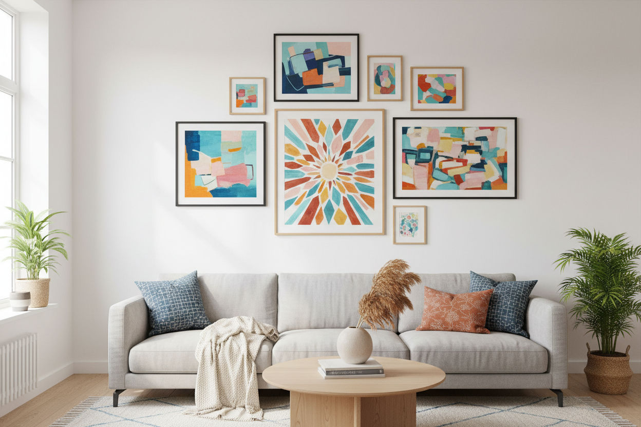 Transform Your Home with Budget-Friendly Abstract Art – Wallpics