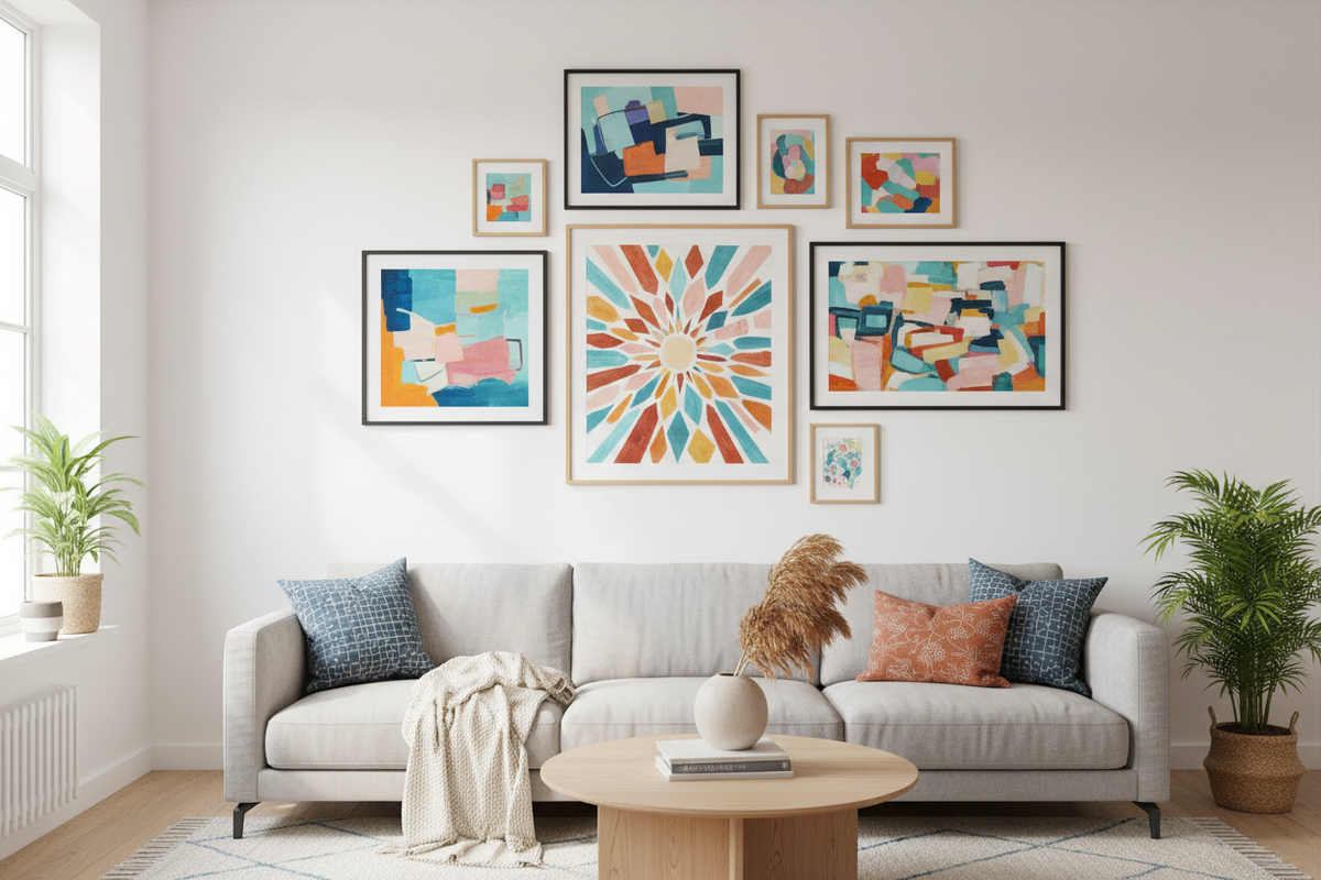 Transform Your Home with Budget-Friendly Abstract Art