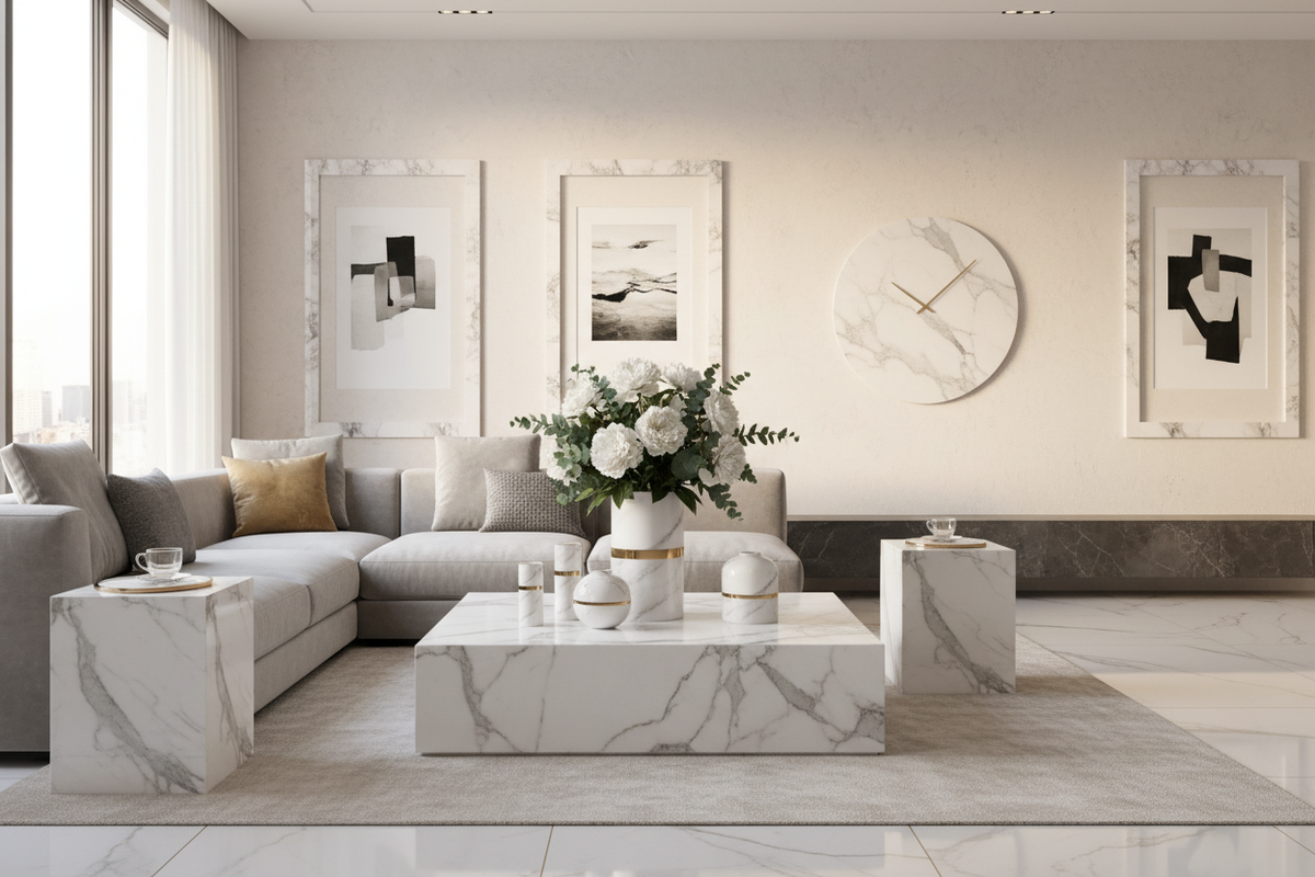 Transform Your Home with Marble Accents