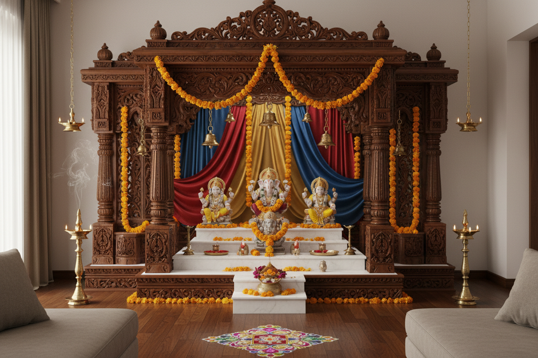 Transform Your Home with Stunning Devghar Designs for Ultimate Spiritual Bliss