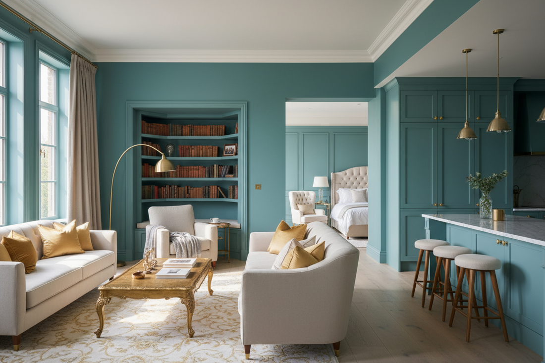 Transform Your Home With Timeless Teal Paint Inspirations