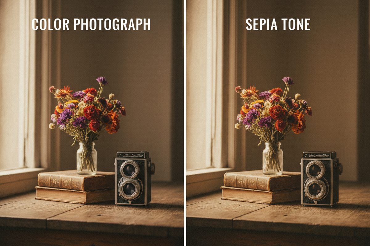 Transform Your Images with a Timeless Sepia Tone in Photoshop