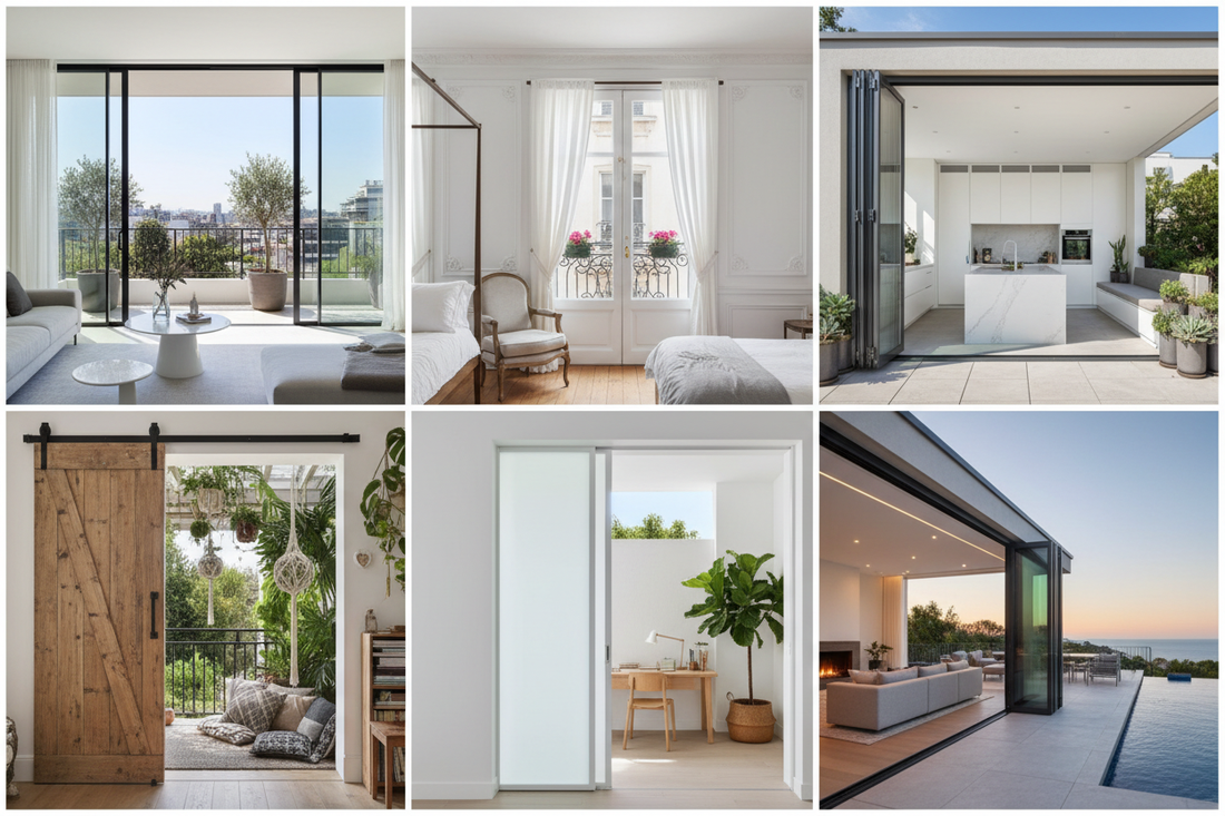 Transform Your Interiors: 6 Creative Balcony Door Design Ideas