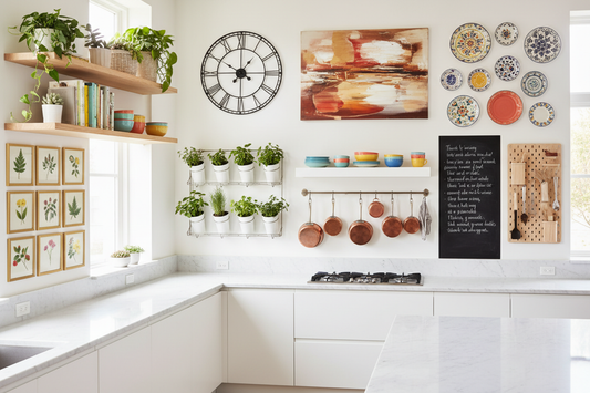 Transform Your Kitchen: 10 Stunning Ideas for Empty Walls