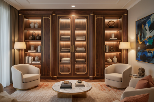 Transform Your Living Room: 10 Designer Almirah Inspirations