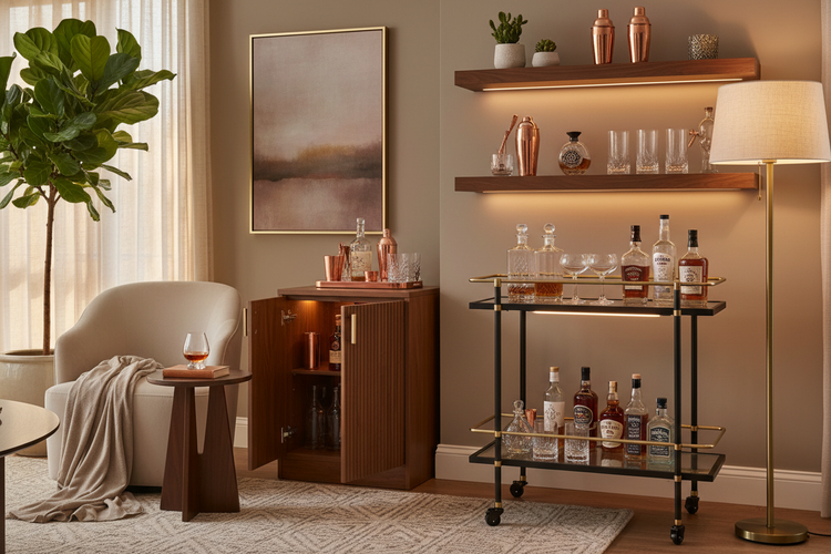 Transform Your Living Room: 7 Bar Ideas for the Ultimate Relaxation ...