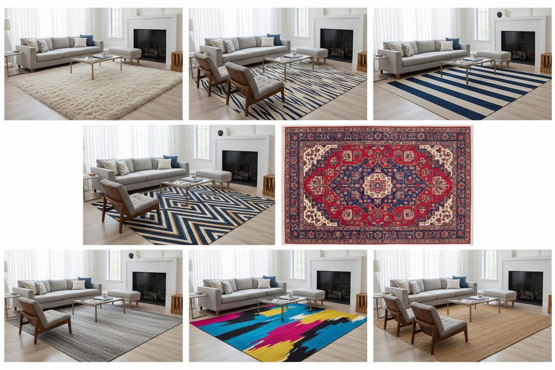 Transform Your Living Room Instantly with These 7 Rugs