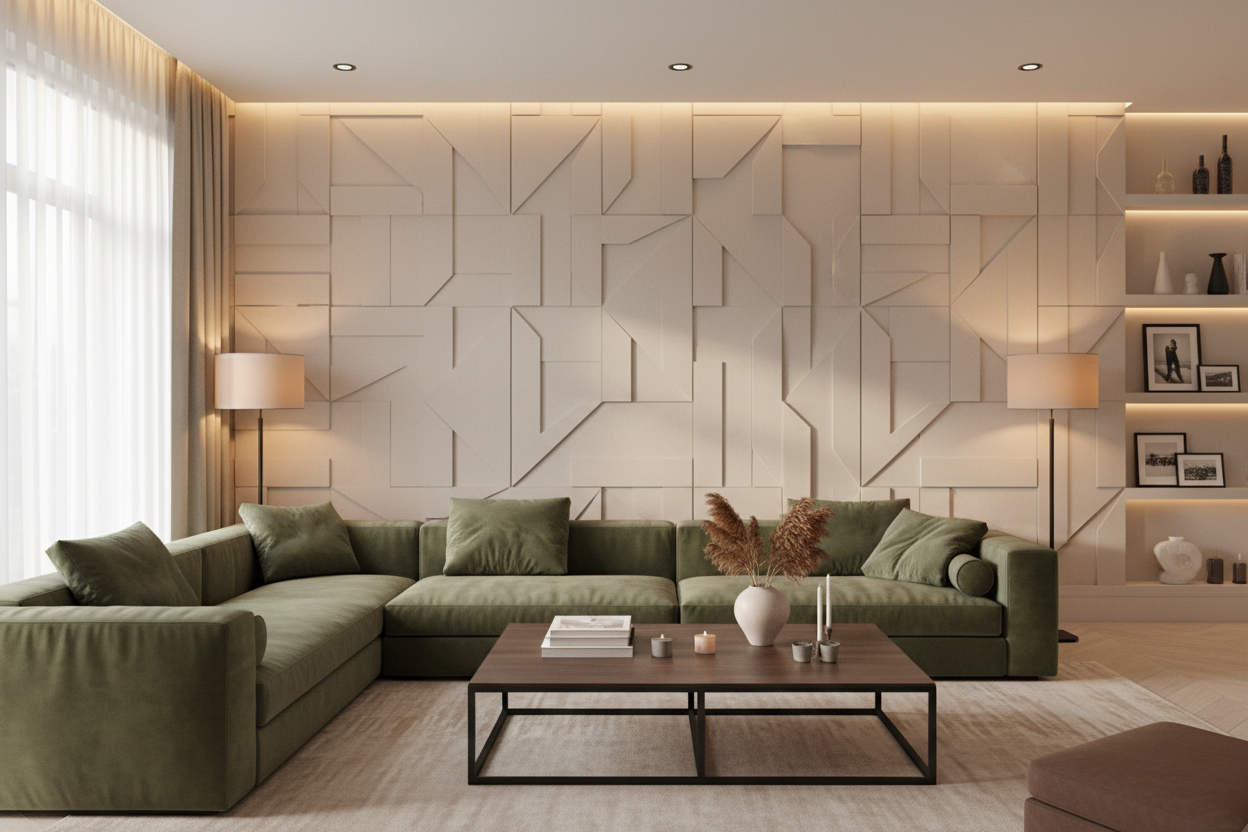 Transform Your Living Room with Bold Color Choices – Wallpics