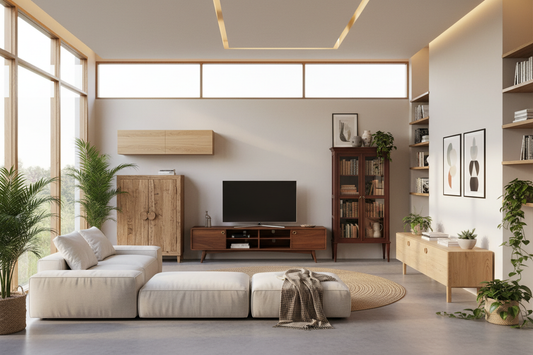 Transform Your Living Room with These 5 Wooden Cabinet Ideas