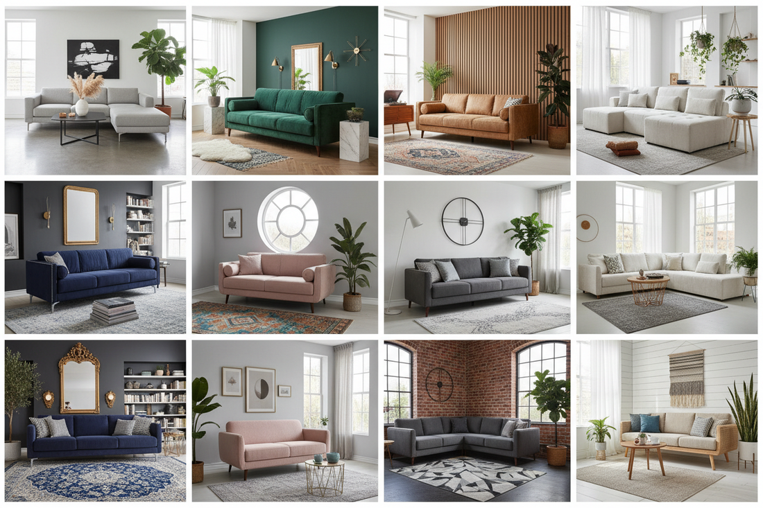 Transform Your Living Room with These 8 Modern Sofa Sets