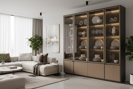 Transform Your Living Space with Chic Crockery Unit Designs