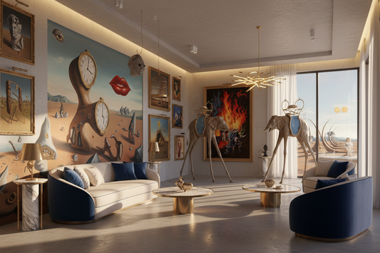 Transform Your Living Space with Dreamlike Dalí-Inspired Wall Décor
