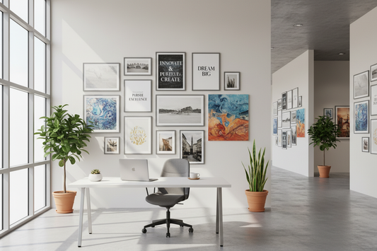 Transform Your Office into a Gallery of Inspiration