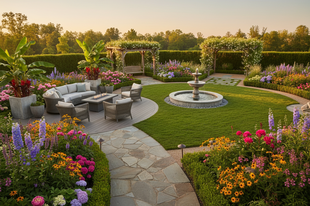Transform Your Outdoors: Stunning Garden Design Ideas