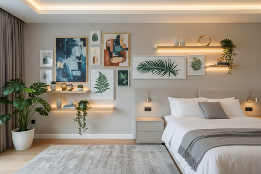 Transform Your Personal Space: Innovative and Inspiring Wall Art Ideas to Elevate the Style and Ambiance of Your Bedroom