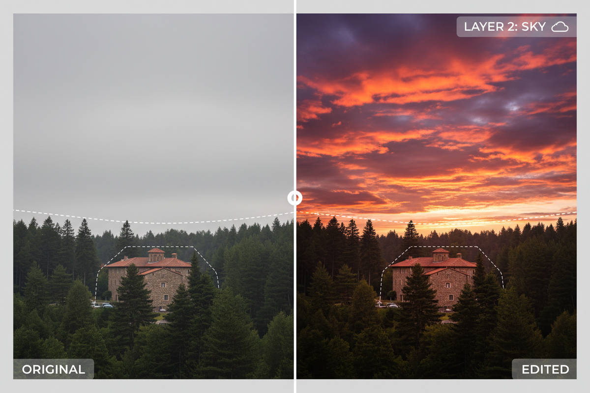 Transform Your Photos: Photoshop Sky Replacement Techniques