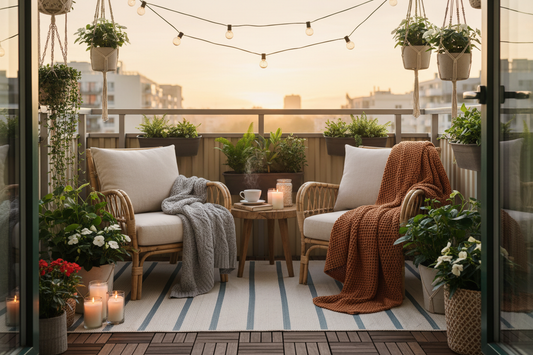 Transform Your Small Apartment Balcony Into a Cozy Oasis
