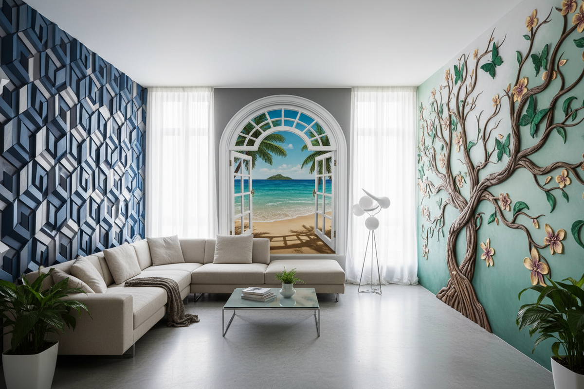 Transform Your Space: 3D Wall Painting Ideas You’ll Love