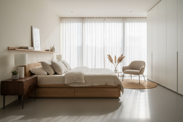 Picture of Transform Your Space: 5 Elegant Minimalist Bedroom Furniture Ideas ...