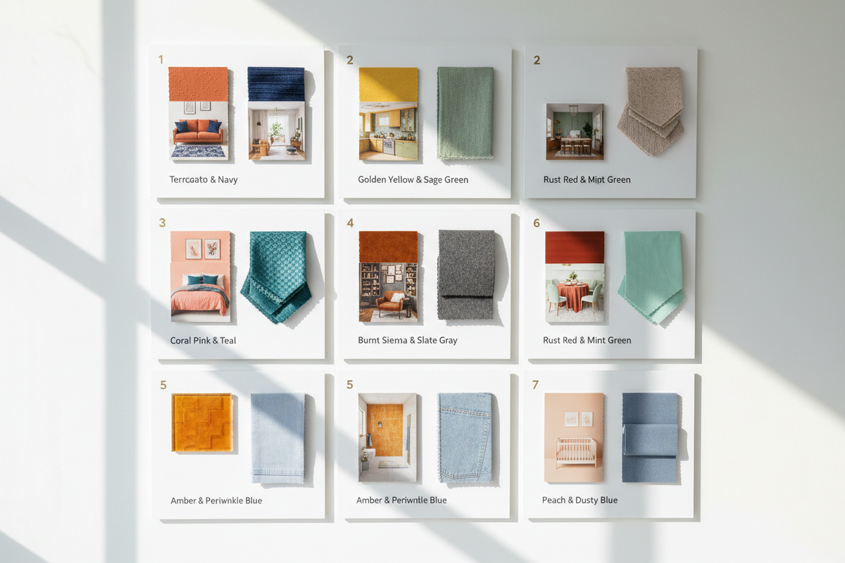 Transform Your Space: 7 Warm and Cool Color Combos That Work