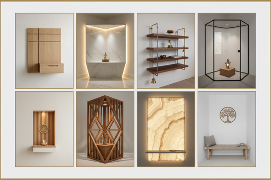 Transform Your Space: 8 Home Temple Designs for Contemporary Interiors