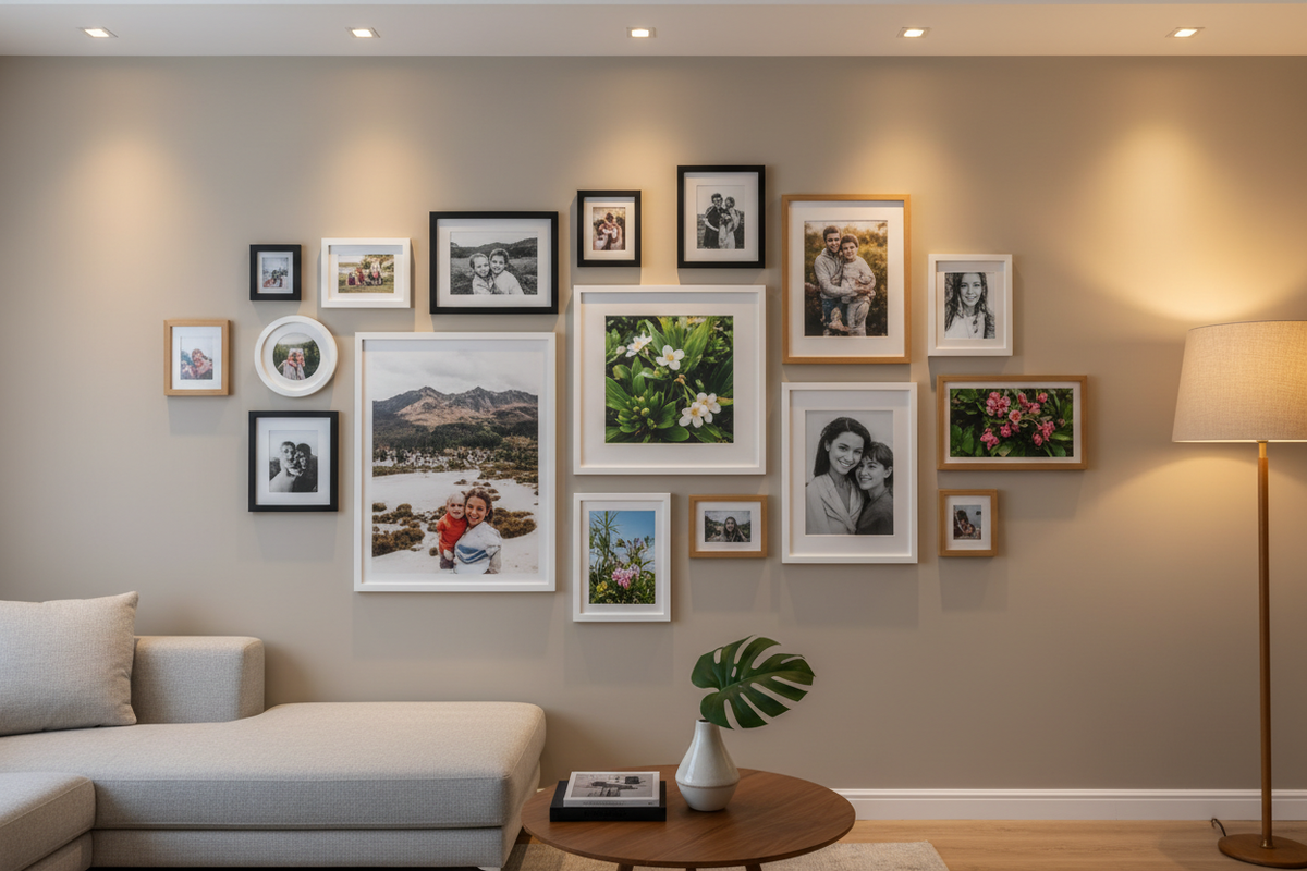 Transform Your Space with Artistic Photo Collage Ideas