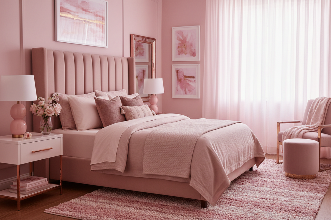 Transform Your Space with Pink Bedroom Decor
