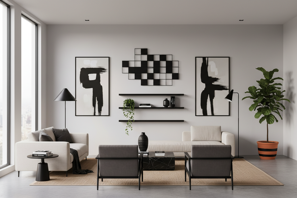 Transform Your Space with Stunning Black Wall Decor
