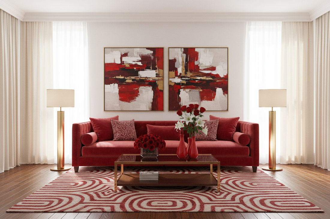 Transform Your Space with Stunning Red Living Room Ideas