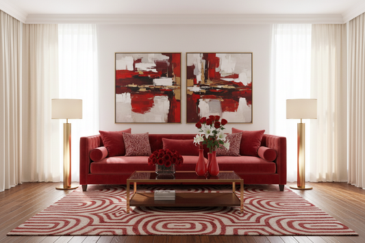 Transform Your Space with Stunning Red Living Room Ideas