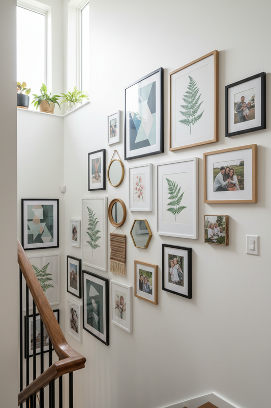 Transform Your Staircase with Stunning Wall Decor Ideas