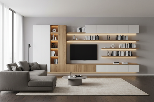 Transform Your TV Wall With These Modern L-Shaped Unit Designs