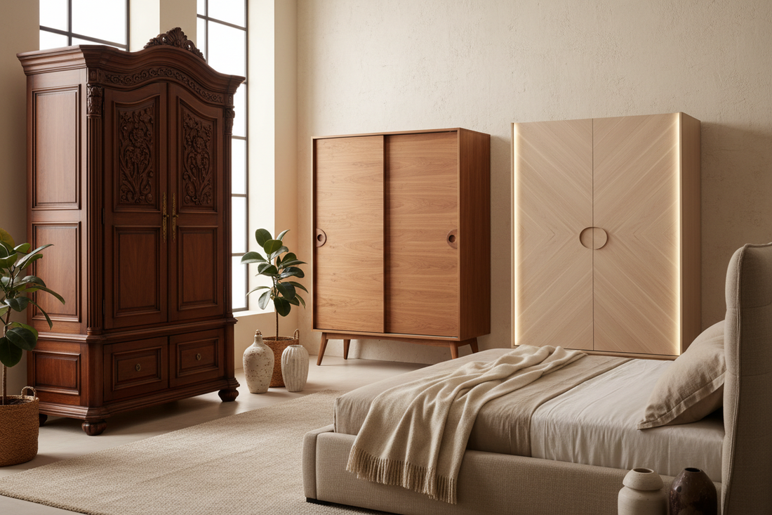Transform Your Wooden Wardrobe: Stunning Designs From Classic to Contemporary for Your Bedroom