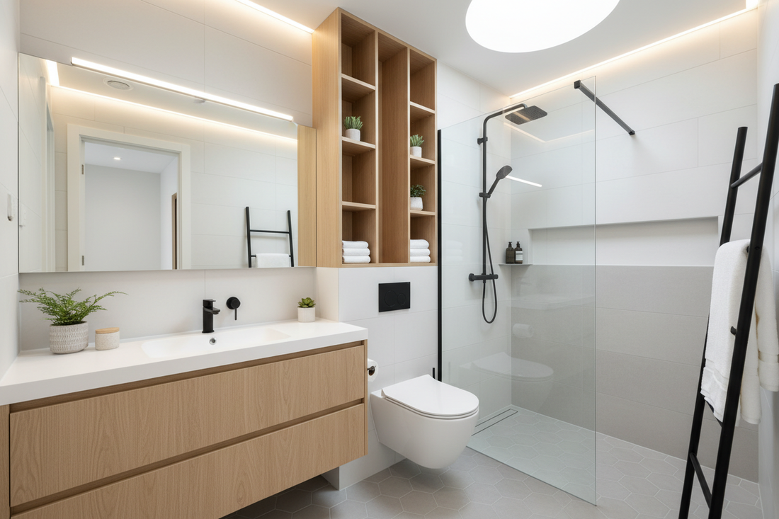 Transformative Compact Bathroom Design Solutions to Banish Spatial Limitations
