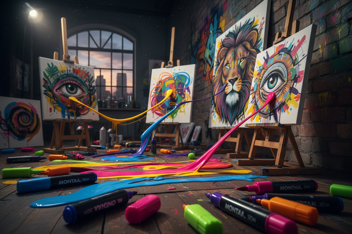 Transforming Art with Montana Acrylic Marker Pens: A Game-Changer for Creators