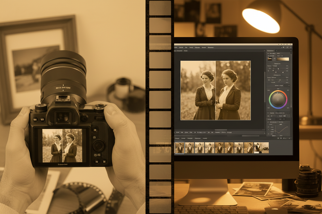 Transforming Photos with a Timeless Sepia Look: From Camera to Lightroom
