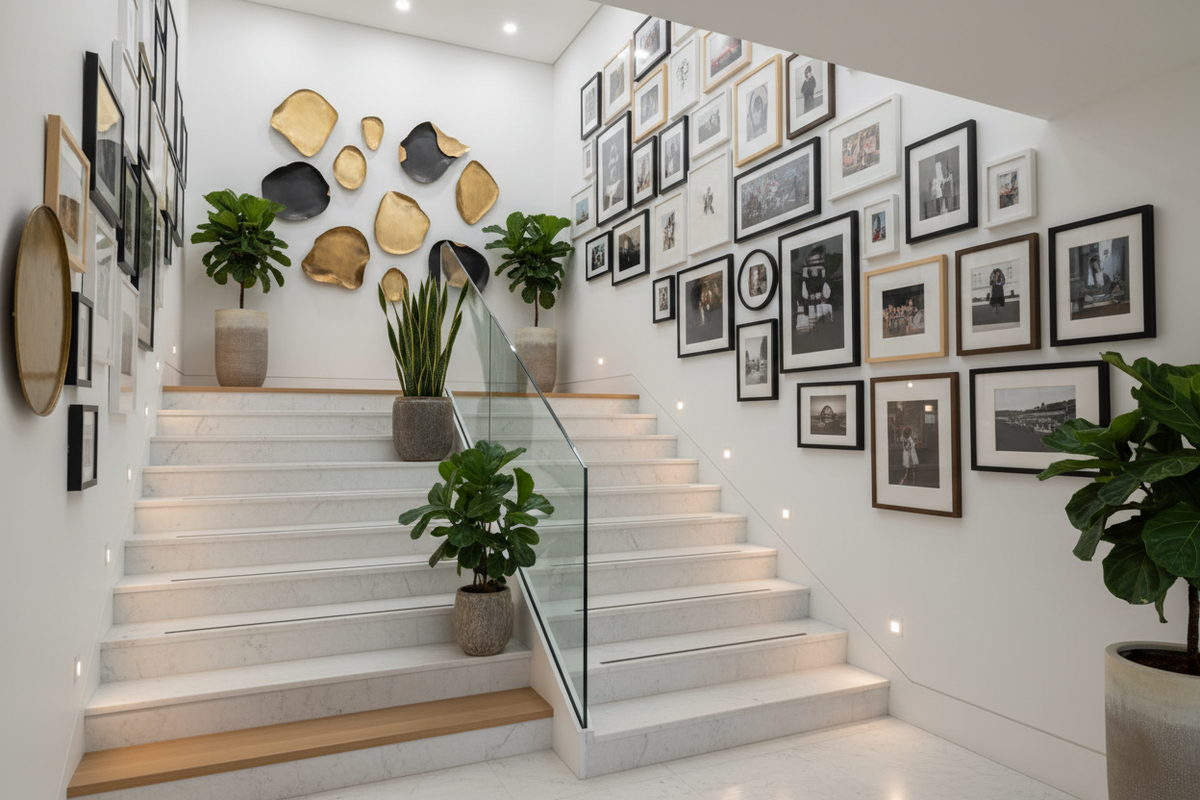 Transforming Staircases into Captivating Art Spaces