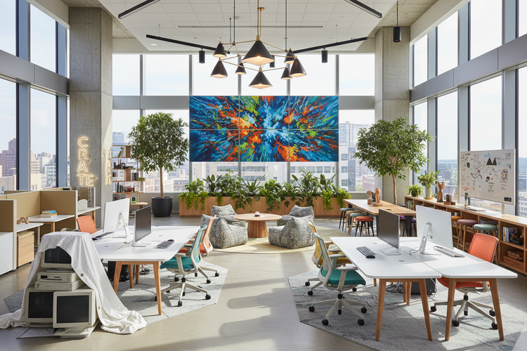 Transforming Traditional Office Culture by Designing Inspiring and Art ...