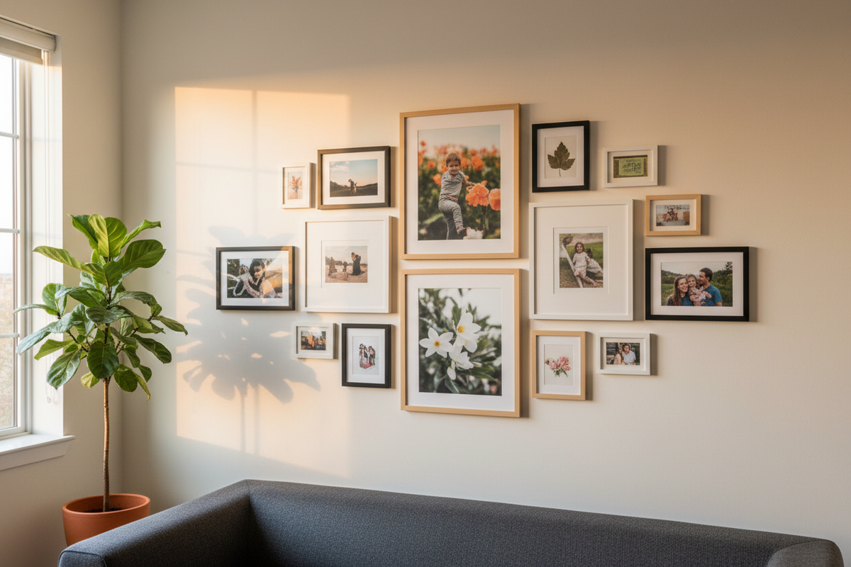 Transforming Walls into Narratives: The Creative Art of Storytelling Through Collage Displays