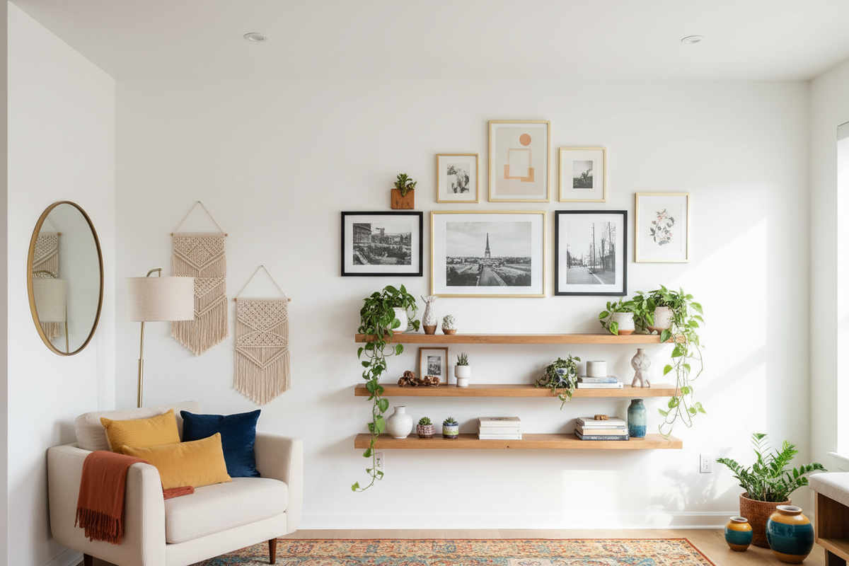 Transforming White Walls: Room Decor Tips