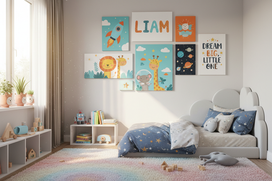 Transforming Your Child’s Room with Personalized Canvas Art