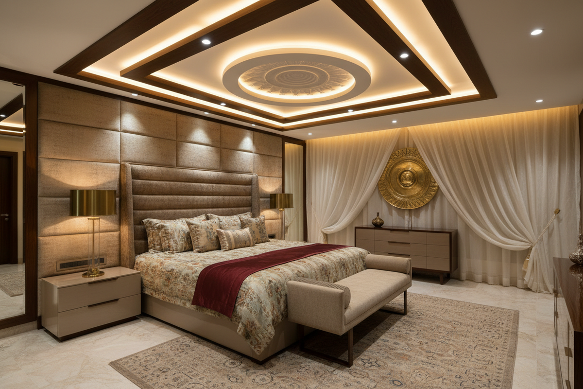 Trending False Ceiling Designs for Modern Indian Bedrooms