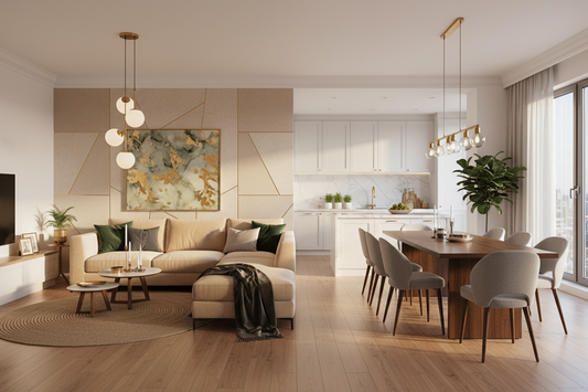 Trendy 3BHK Apartment Interior Solutions for Comfort and Style